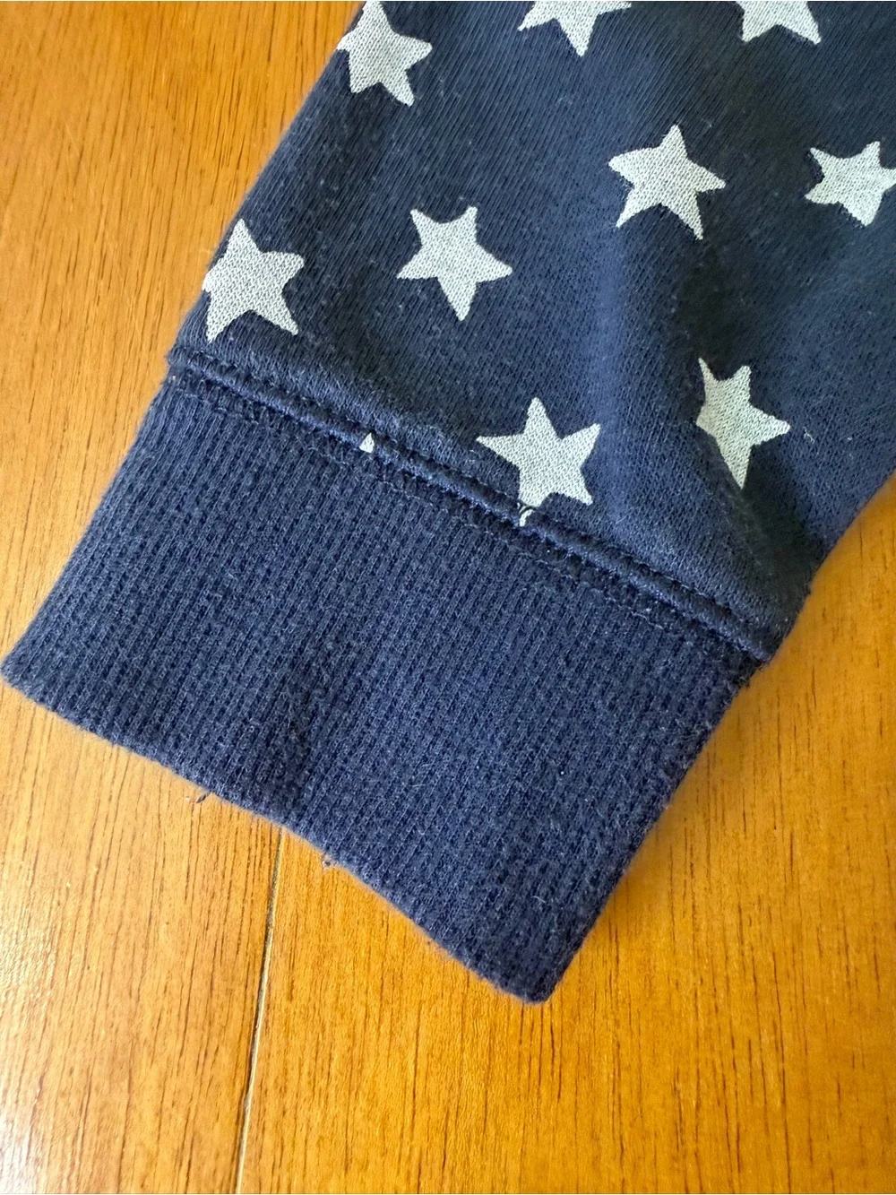 Old Navy Navy Hoodie with White Star Print